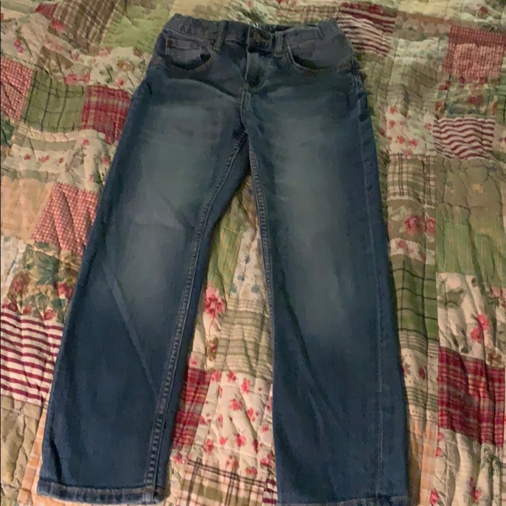 H&M Super Stretch Adjustable Waist Jeans 7/8 yrs